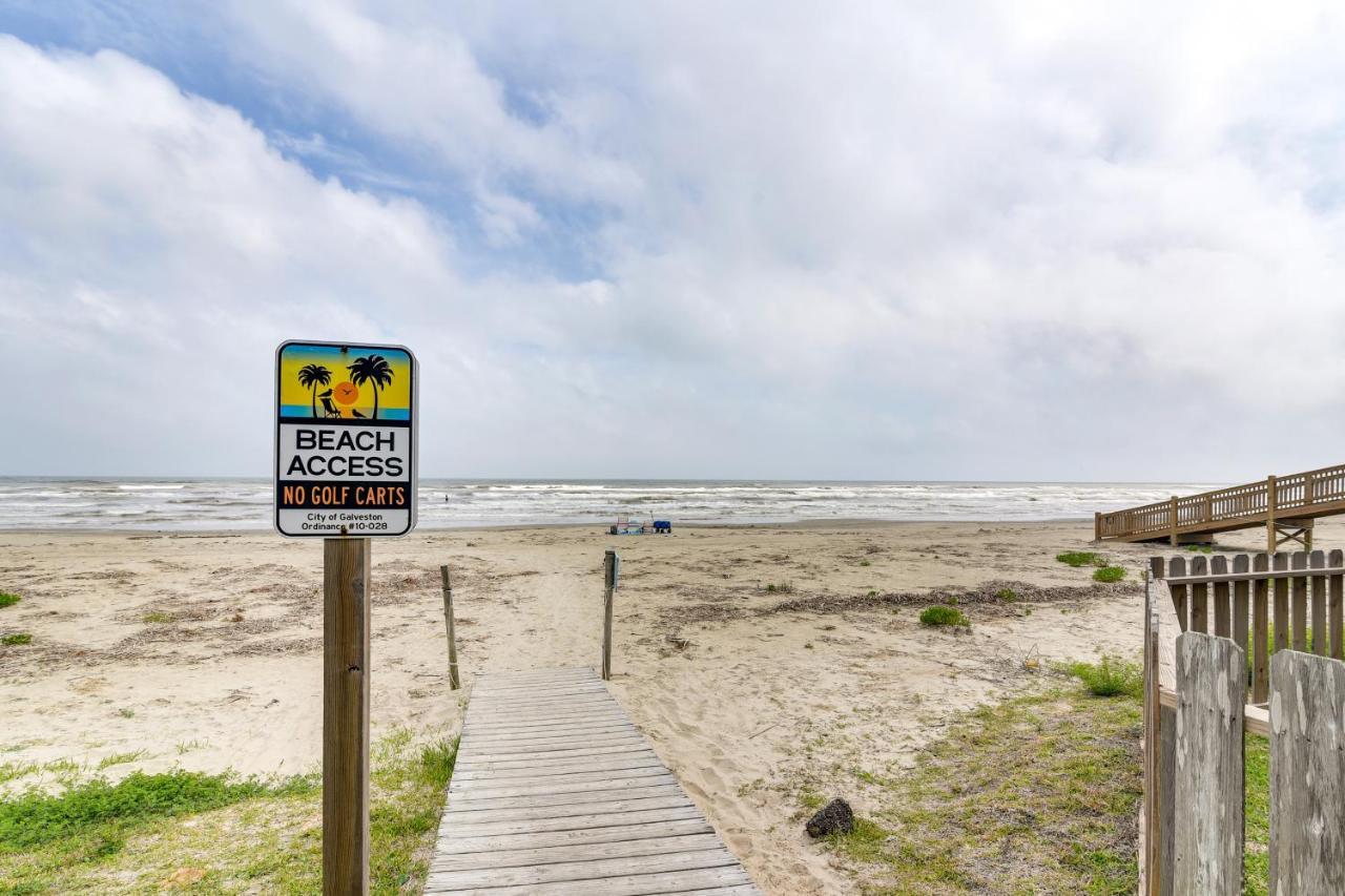 Galveston Townhome With Balconies Walk To Beach! Esterno foto